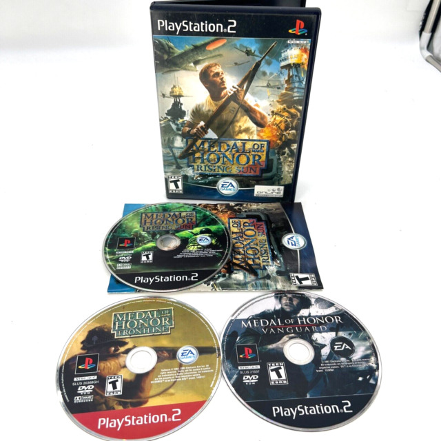 Jogos Clássicos Medal of Honor Playstation 2 Ps2 Patch Medalha de