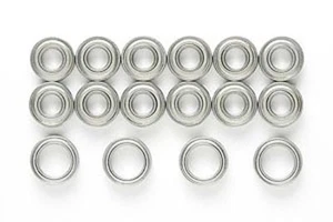 TAMIYA 1/10 RC - SET CUSCINETTI A SFERA PER TELAIO TT01 TT-01E - NUOVI !! - Foto 1 di 1
