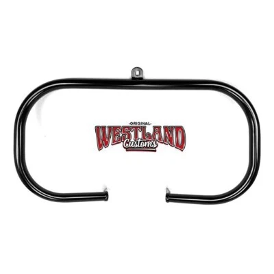 Paramotore Nero per Harley Davidson Softail 00-17 Paracolpi 32mm Moto Custom - Immagine 1 di 2