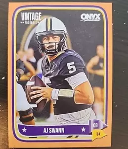 2024 ONYX VINTAGE AJ SWANN ROOKIE /75, Louisiana State University - Bild 1 von 2