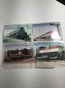 BICENTENNIAL EISENBAHN ZUG POSTKARTEN LOT - Bild 1 von 2