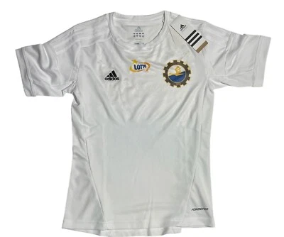 adidas STAL MIELEC JERSEY, POLISH TEAM, new/tag, white COLOR, YOUTH LARGE - Image 1 of 2