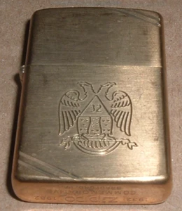 Zippo 1932-1982 50th Commemorative Lighter - Masonic 32nd Degree Double Eagle - Picture 1 of 13