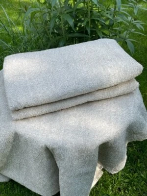 Extra quality organic linen terry towel sauna linen towel peeling towel - Bild 1 von 4