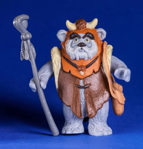 Custom 2nd Series Unproduced Vintage Star Wars Ewoks Chief Chirpa & Morag Figure Cover