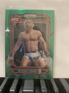 2023 Panini Prizm UFC Michael Chandler Green Prizm #182 - Picture 1 of 2
