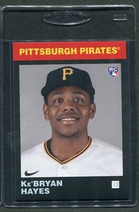 2021 Topps 582 Montgomery Club Set 5 Ke'Bryan Hayes RC #6 Pirates