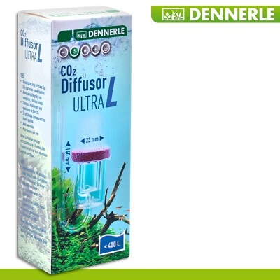 Dennerle CO₂ Diffuseur Ultra L Premium Nano Atomisation Eau Douce Aquarium - Photo 1/2