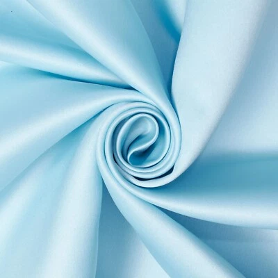 Matte Satin (Peau de Soie) 60" Polyester Medium Weight Smooth Soft Fabric - Image 1 of 2