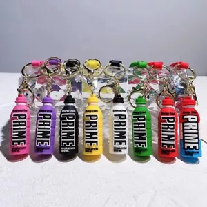 Prime Drink Keychain Fashion Bottle Key Chains for Car Key Bag Pendant Wome - Picture 1 of 13