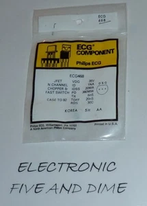 ECG468 JFET-N-CHANNEL SWITCH 1 - Picture 1 of 1