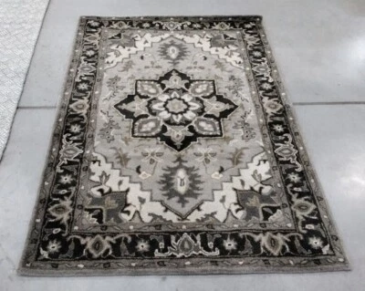 Alfombra de manchas traseras PLATA/CARBÓN 4' X 6', precio reducido 1172718521 ROY700G-4 Foto 1 de 4