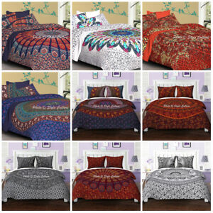 Indian Mandala Duvet Doona Cover Bedding Cover Queen Quilts Cover Comforter Set