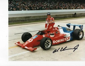 RACING LEGEND AL UNSER JR SIGNED 8X10 - Picture 1 of 1