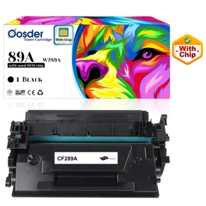 89A schwarzer Toner (gebrauchter OEM Chip), für HP LaserJet M528c/z/f/dn M507x/n/dn, W289A - Bild 1 von 2