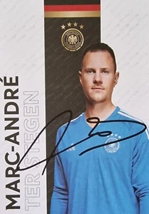 Marc-Andre Ter Stegen, DFB, Original In Person Signierte Autogrammkarte. - Bild 1 von 1