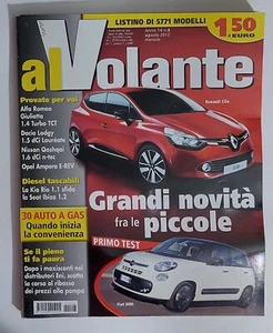 62733 Al Volante a. 14 n. 8 2012 - Renault Clio / Alfa Romeo Giulietta / Nissan - Picture 1 of 2