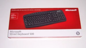 Microsoft Wired Keyboard 500 RT2300 - Picture 1 of 2