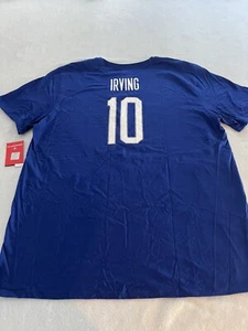 Kyrie Irving #10 Team USA NBA Nike Athletic Cut TShirt 2XL - Picture 1 of 9