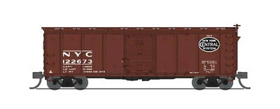 Broadway Limited 7272 N Scale NYC 40' Steel Boxcar 1950's Variety Set C (4) - Image 1 of 4