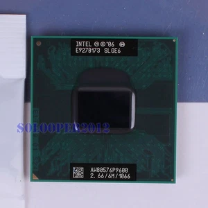 Free shipping Intel Core 2 Duo P9600 (SLGE6) CPU Processor 2.66 GHz - Picture 1 of 1