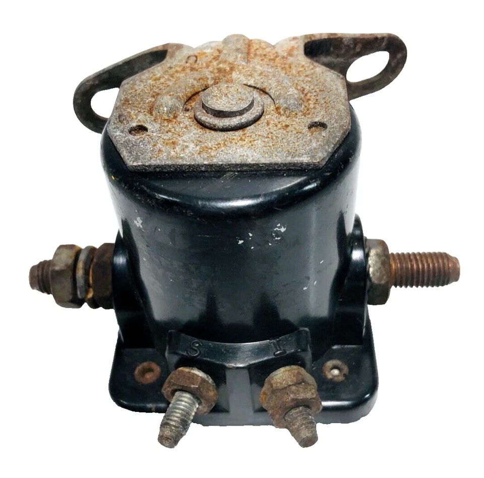 1965-1966 Ford solenóide 12 volts Mustang Farlane Falcon peça OEM C4AF-11450-A - Imagem 1 de 4