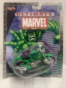 2002 - Hulk Ducati Monster 900 - Marvel Motorcycle Series#1 - Maisto - NIB - Picture 1 of 4