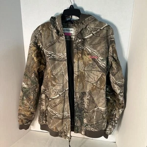 Magellan Outdoors Woman Realtree, Full Zip Hooded Insulated Jacket.  Size L - Picture 1 of 5