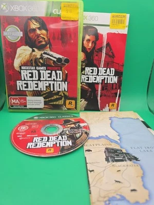 Red Dead Redemption Xbox 360 Game With Manual And Map PAL - Image 1 of 3