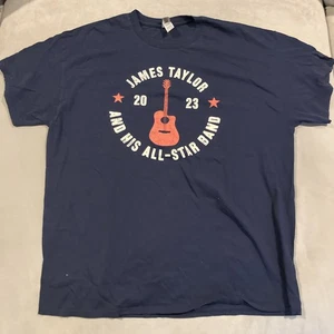 Awesome - James Taylor and His All Star Band - 2023 Concert Tour T Shirt - XL - Picture 1 of 4