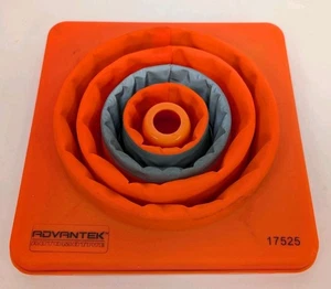 Einzelner zusammenklappbarer Verkehrssicherheitskegel - 16 Zoll - orange reflektierend  - Bild 1 von 8