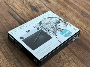 Wacom Intuos Draw CTL490 Cyfrowy tablet do rysowania i grafiki - czarny - Zdjęcie 1 z 6