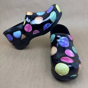 Dansko Professional Clogs Planet Patent Leather Nursing Kitchen EU 39 US 8.5 - 9 - Picture 1 of 23