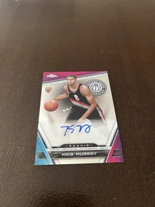 Kris Murray 2023-24 Topps Chrome Rookie Auto RC, Blazers 🏀🔥✍️ - Picture 1 of 2