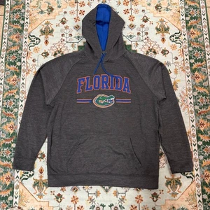 Florida Gators Hoodie Mens XL Colosseum NCAA Pullover Sweatshirt Gray Blue - Picture 1 of 4