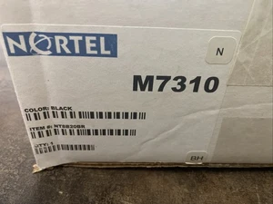 Nortel Norstar M7310 schwarz Digital LCD Display Freisprecheinrichtung NT8B20 (neu) - Bild 1 von 8