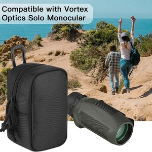 Tragbare Monokular-Teleskoptasche mit Karabiner für Outdoor-Wanderungen - Picture 1 of 6