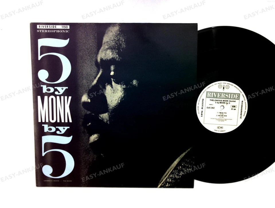 The Thelonious Monk Quintet - 5 By Monk By 5 GER LP 1989 '* - Image 1 of 1