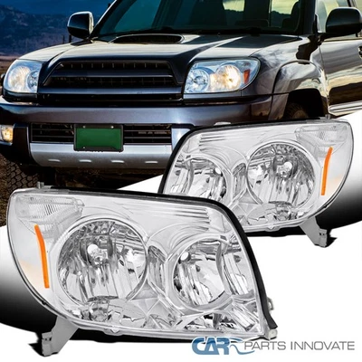 Fits 2003-2005 Toyota 4Runner Replacement Headlights Left+Right Pair Lamps Foto 1 de 4