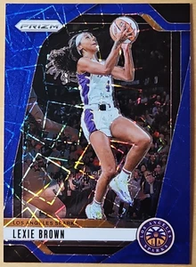2024 Panini Prizm WNBA Lexie Brown #110 Blue Velocity Prizm Los Angeles Sparks - Picture 1 of 2