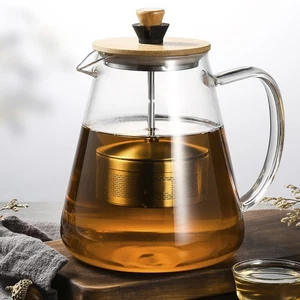 Stainless Steel Inner Liner Teapot Thermal with Infuser Office Kettle Filter - Picture 1 of 12