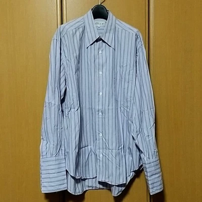 Camisa Monsieur NICOLE Manga Larga 46 Rayas Púrpura Foto 1 de 4