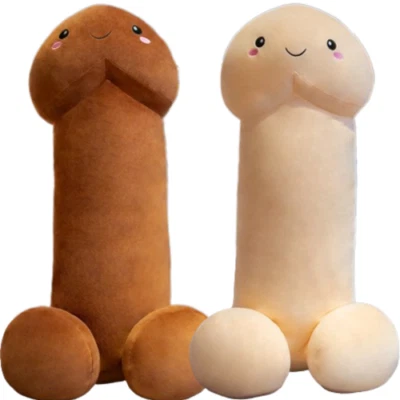 GIANT PENIS funny party dick pillow soft stuffed plush toy sexy cushion gift men - Image 1 of 4