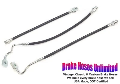 JUEGO DE MANGUERA DE FRENO International Harvester Scout II, con elevación de 2" - 1974 1975 1976 Foto 1 de 2