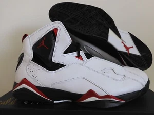 NIKE AIR JORDAN TRUE FLIGHT WHITE-VARSITY RED-BLACK SZ 13 [342964-160] - Picture 1 of 5