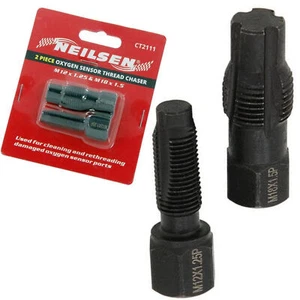 OXYGEN / LAMBDA SENSOR EXHAUST THREAD CHASER TAP SET M12 x 1.25mm M18 x 1.5mm - Picture 1 of 5