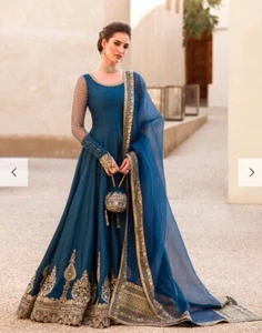 Faiza Saqlain Risma Pakistani Indian Asian Designer Formal Wedding Party wear - Picture 1 of 12
