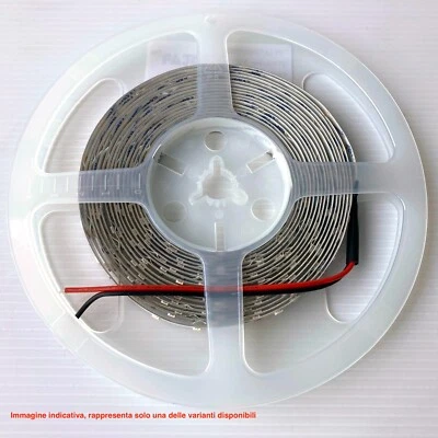 Bobina Striscia LED 5 metri 25W/mt 24V - 2250 lm/mt Dimmerabile - Varie tonalità - Immagine 1 di 2