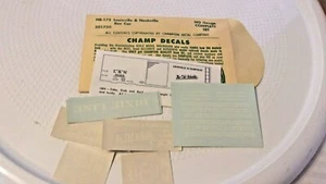HO Scale Louisville & Nashville Box Car Decal Set, Champ Decals HB-173 BNOS - Bild 1 von 3