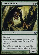 Magic the Gathering MTG Kavu Predator (132) Planar Chaos Russian  LP